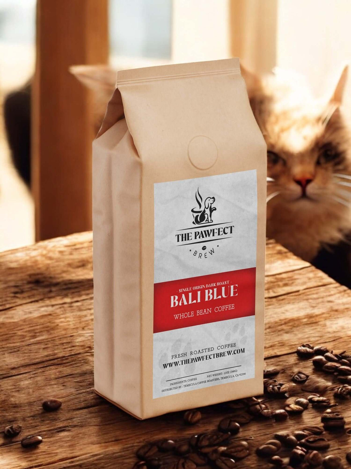 Bali Blue Single Origin Coffee | The Pawfect Brew - The Pawfect Brew