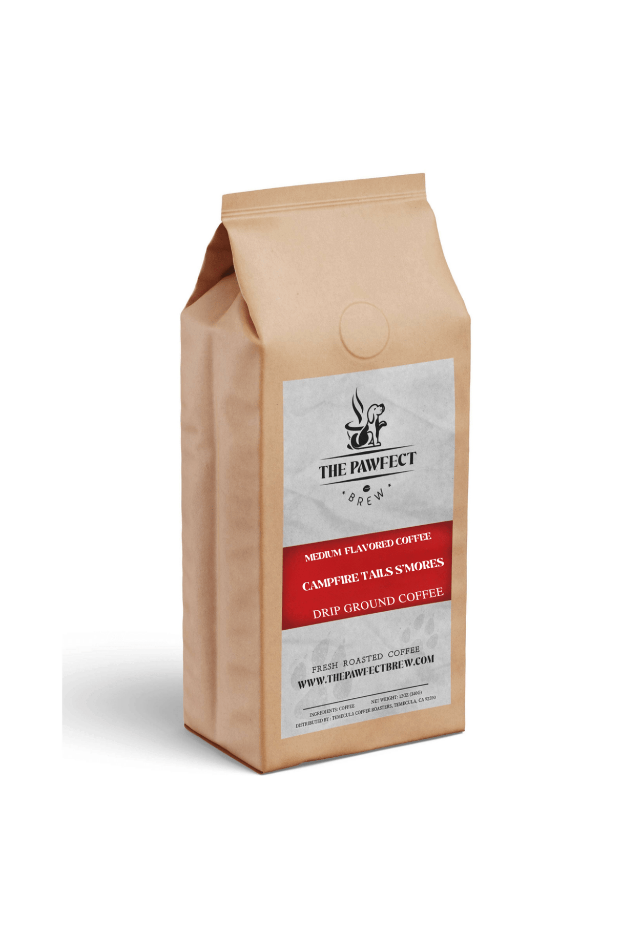 Campfire Tails S'mores – Medium Roast Coffee | The Pawfect Brew - The Pawfect Brew