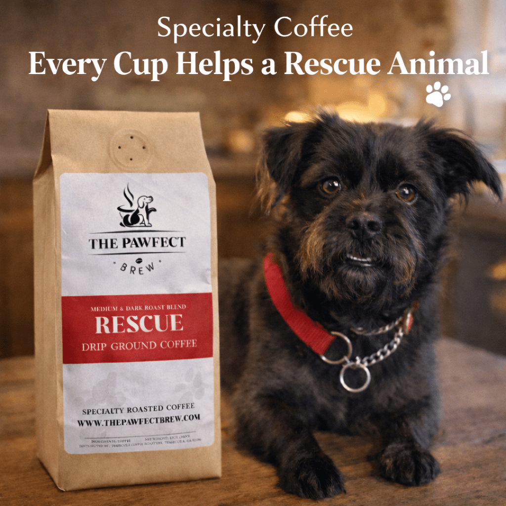 Rescue Blend – Medium Roast Coffee | The Pawfect Brew - The Pawfect Brew