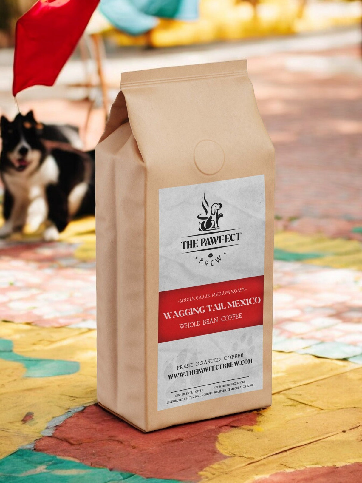 Wagging Tail Mexico Single Origin – Medium Roast Coffee | The Pawfect Brew - The Pawfect Brew