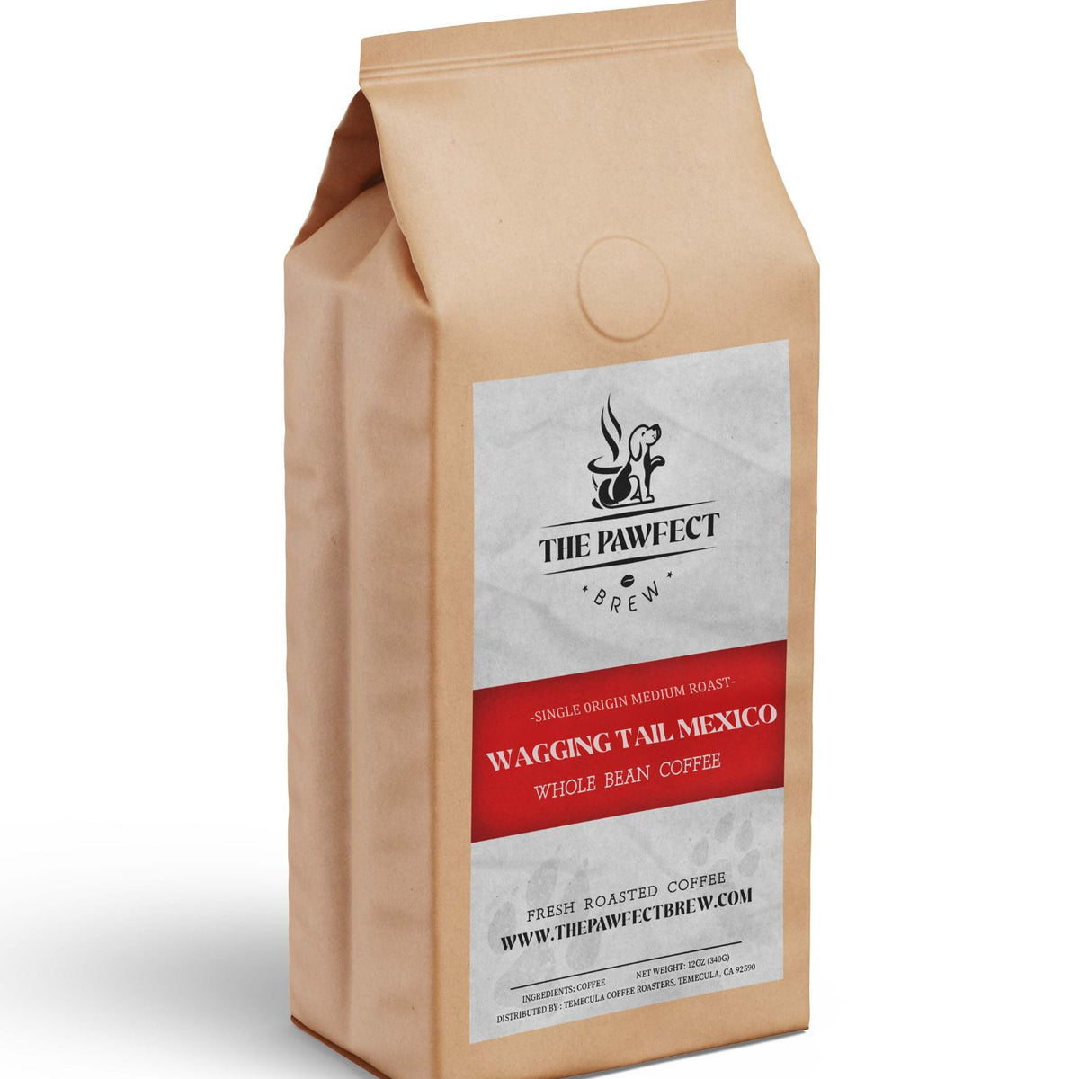 Wagging Tail Mexico Coffee - Heartwarming Brew - The Pawfect Brew