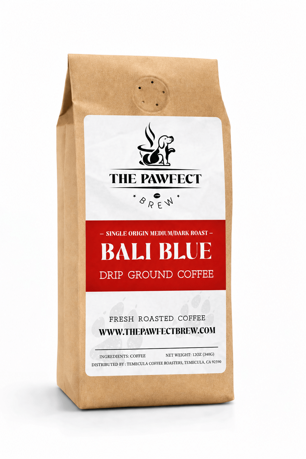 Bali Blue Moon Coffee - Single-Origin Medium-Dark Roast |The Pawfect Brew - The Pawfect Brew