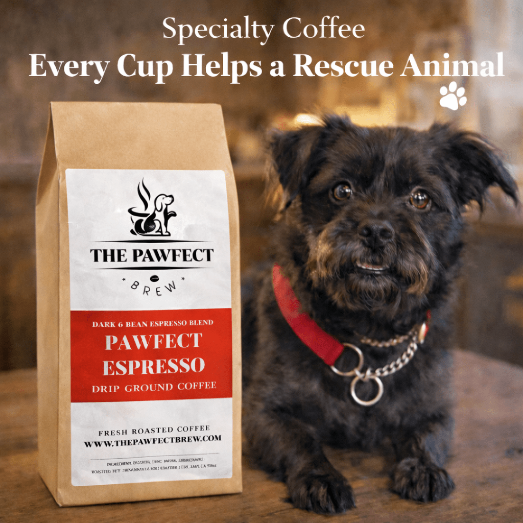 Pawfect Espresso – 6 - Bean Espresso Blend | The Pawfect Brew - The Pawfect Brew