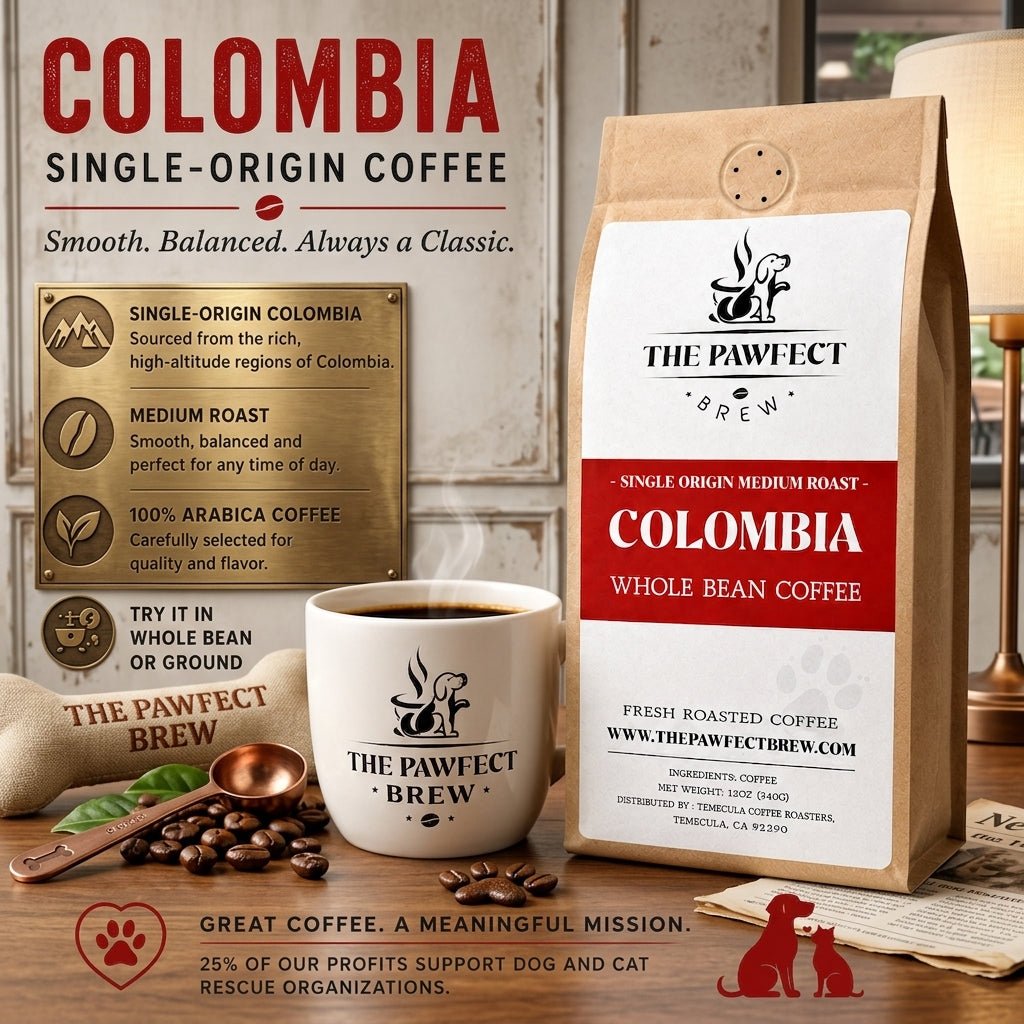 Why Colombian Coffee Is Still a Classic - The Pawfect Brew