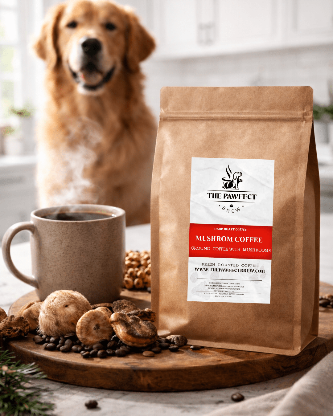 Why We Created Functional Mushroom Coffee (And Its Benefits) - The Pawfect Brew