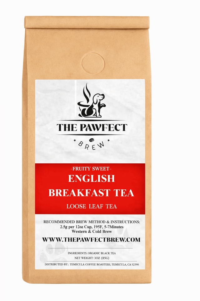 English Breakfast – Loose Leaf Tea | The Pawfect Brew - The Pawfect Brew