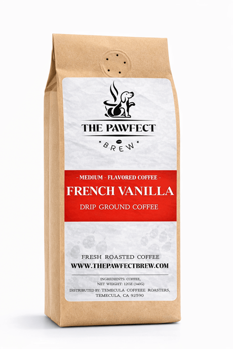 French Vanilla – Medium Roast Coffee | The Pawfect Brew - The Pawfect Brew