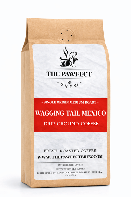 Wagging Tail Mexico Single Origin – Medium Roast Coffee | The Pawfect Brew - The Pawfect Brew