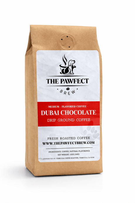 Dubai Chocolate Flavored Coffee | The Pawfect Brew - The Pawfect Brew
