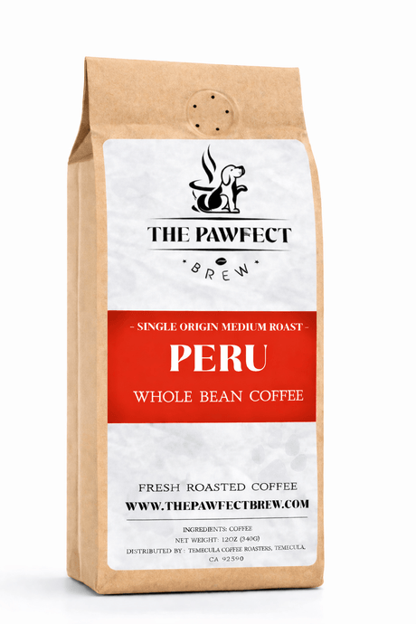 Peru Single Origin – Medium Roast Coffee | The Pawfect Brew - The Pawfect Brew