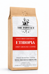 Ethiopia Natural Single Origin – Light Roast Coffee | The Pawfect Brew - The Pawfect Brew